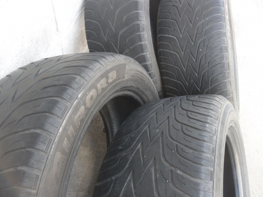 ยาง AURORA 265/50R20 ปี5010 สวยๆ 4 เส้น ราคา 3300 บาท