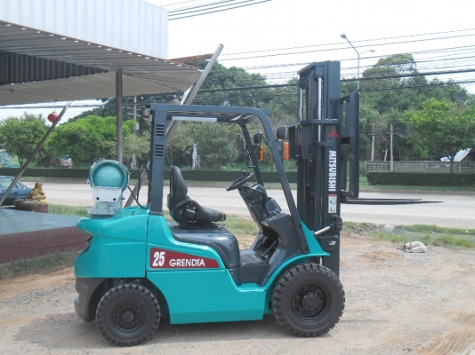 รถยก MITSUBISHI FG25NT-F18C รุ่นล่าสุด ทำเสร็จทุกระบบ พร้อมใช้งาน เครื่องยนต์ 2 ระบบ สวยมาก