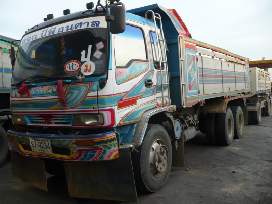 ขายด่วน  รถสิบล้อพ่วงดั้มแม่-ลูก ISUZU DECA 270 EURO 1