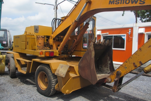 มาแล้ว รถตักล้อยาง MITSUBISHI MS110W เก่านอกแท้ๆสภาพพร้อมใช้ มาแล้ว รถตักล้อยาง MITSUBISHI MS110W เก่านอกแท้ๆสภาพพร้อมใช้