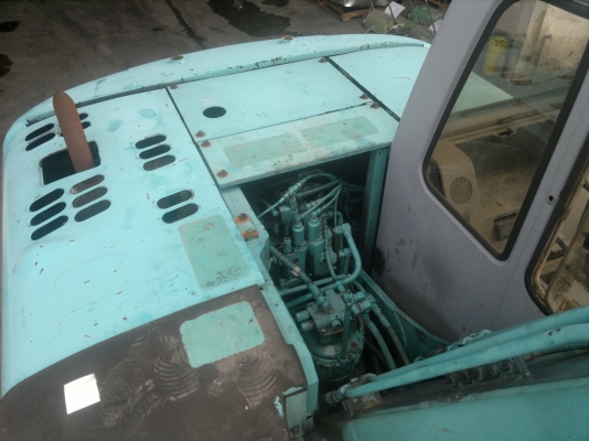 ขายรถขุด KOBELCO SK120-3 ,sn:PL-15703,Yr.1997, สภาพดีครับ ถึงไทยแล้ว ราคาไม่สูงโทรมานะ 085-9049669