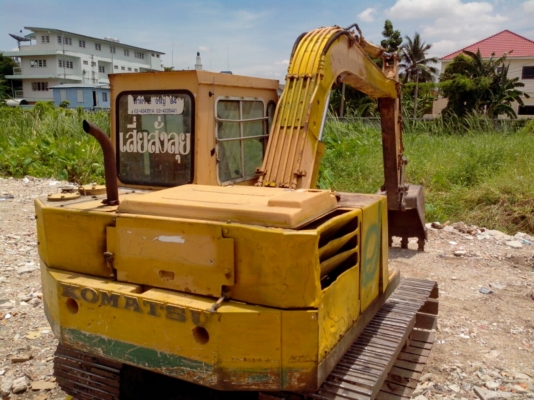 ขายรถแบ็คโฮ komatsu pc 60 - 1 บุ้งกี๋พร้อมหัวเจาะ เครื่องปั๊มเดิม เอกสารสัญญาซื้อขาย