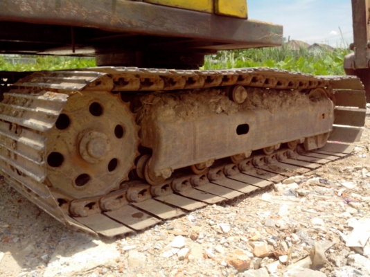 ขายรถแบ็คโฮ komatsu pc 60 - 1 บุ้งกี๋พร้อมหัวเจาะ เครื่องปั๊มเดิม เอกสารสัญญาซื้อขาย