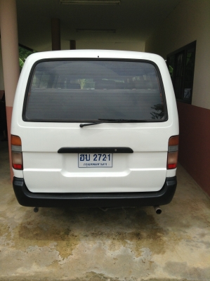 TOYOTA - HIACE - GL 2.5 ATปี1996 สีขาว เกียร์อัตโนมัติ เครื่องเบนซิน 95 2500cc