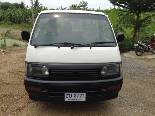TOYOTA - HIACE - GL 2.5 ATปี1996 สีขาว เกียร์อัตโนมัติ เครื่องเบนซิน 95 2500cc