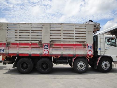 ขายรถพ่วง HINO MEGA 260 Euro2 แม่ 2 คานหน้า ปี 2547