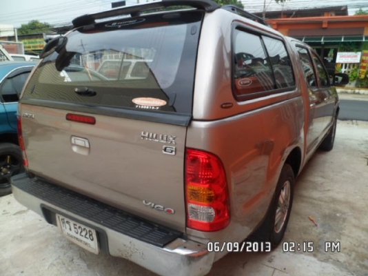 TOYOTA VIGO 4ประตู ตัวGปี 2005 เครื่อง 3000 ราคา335,000 บ.