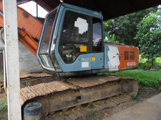 ขายรถแบคโฮ HITACHI EX200-3 สวยเดิมๆเครื่องเดิมปั้มเดิมโซ่หนาเอวแน่นเอกสารเล่มทะเบียน