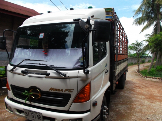 ขายด่วนรถ6ล้อHINOเมก้าเครืองJO5C150แรงม้าปี48ยาว5ม50