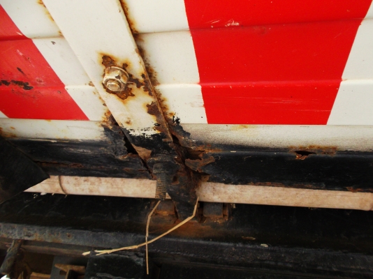 ขายด่วนรถ6ล้อHINOเมก้าเครืองJO5C150แรงม้าปี48ยาว5ม50