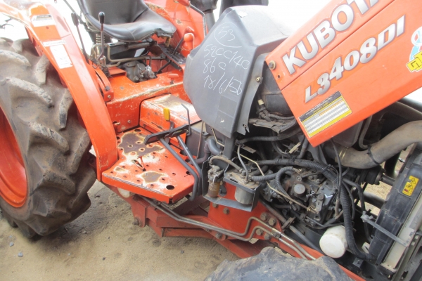 KUBOTA L3408DI ตามสภาพ โล็ะไปเลยครับ มีใบมีดพร้อมนะครับ ยางหน้าหลังครบครับ