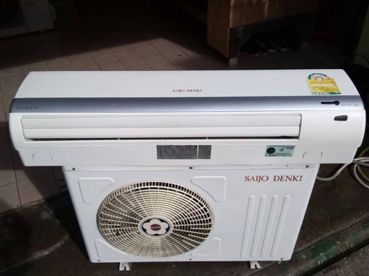 **** ขายแอร์ SAIJO DENKI 18000 BTU สภาพสวย ****