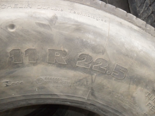 ยาง MICHELIN 11R22.5 เลเดียล ปี09 สวยๆ เส้นละ 2300 บาท