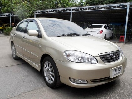 ขายถูกTOYOTA ALTIS 1.8 E AUTO ปี 04 พร้อมติดแก๊ส LPG  หัวฉีด T.086-527-9533