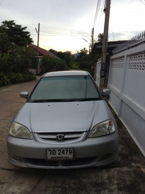ลดราคาแล้วรถเก๋ง Honda civic 2003 ลดราคาแล้วรถเก๋ง Honda civic 2003