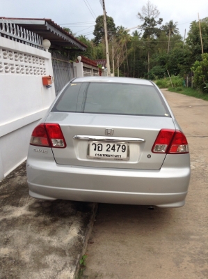 ลดราคาแล้วรถเก๋ง Honda civic 2003 ลดราคาแล้วรถเก๋ง Honda civic 2003