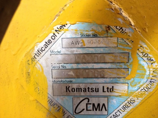 รถตัก WA380  สนใจติดต่อ 081 - 6079515