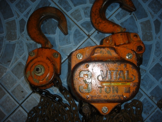 ขายรอกโซ่สาวVITAL 3ตัน MADE IN JAPAN