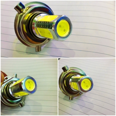 หลอด LED ไฟหน้า (ตัดหมอก)  3 ขา
