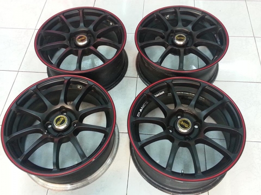 ขายล้อแม็กซ์ 15" 4/100 มือ2 ราคา7500 บาท สภาพสวย รับประกัน สนใจสอบถามได้ค่ะ 089-6669061, 081-4501116