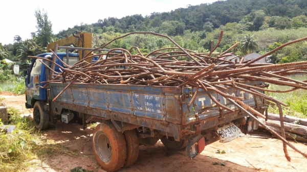 ขายรถ 6 ล้อติดเครน TOYOTA DAINY 200 เครื่อง 11B 100 แรงม้าติดเครน TANADO 2 ตัน ทะเบียนพร้อม ราคา 200000