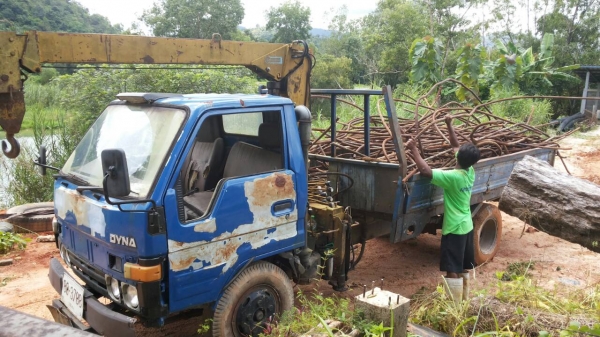 ขายรถ 6 ล้อติดเครน TOYOTA DAINY 200 เครื่อง 11B 100 แรงม้าติดเครน TANADO 2 ตัน ทะเบียนพร้อม ราคา 200000