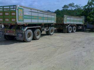 ขาย Deca 320 พ่วงดั้มพ์ ลูกสามคานแท้ รถสวย พร้อมใช้ โทร 088-4501277 ขาย Deca 320 พ่วงดั้มพ์ ลูกสามคานแท้ รถสวย พร้อมใช้ โทร 088-4501277