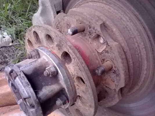 ขายสเปเซอร์ใส่ออฟโรด 1cm.ครึ่ง คานแข็ง  2 อัน