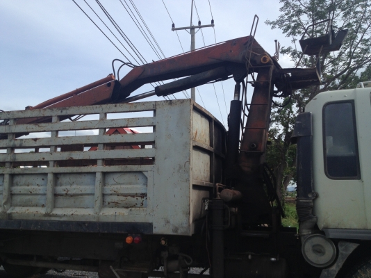 ขายหกล้อฮีโน่ 3hติดเครน  รถพร้อมใช้