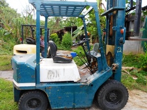 ขายรถโฟล์คลิฟท์ TCM 2.5 ตัน เสา 5 เมตร มือสองญี่ปุ่น