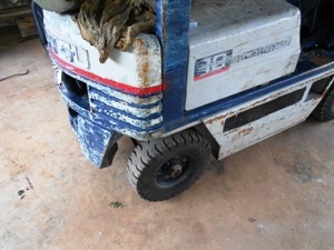 ขายรถโฟล์คลิฟท์ โคมัสสุ FG10-15 เกียร์ธรรมดา เสา 3 ม