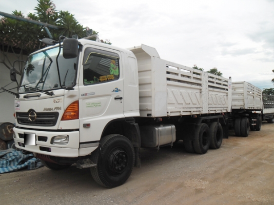 ฝากขาย HINO MEGA 320 ดัมพ์สามมิตร แม่ลูก ปี50