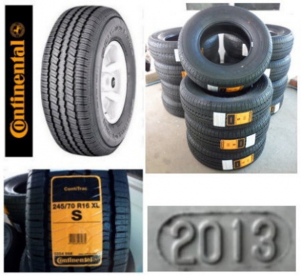 ยางใหม่ปี2013 ขนาด 245-70-16 HT ราคาพิเศษ