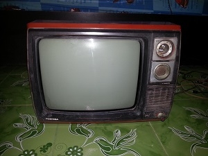 ขาย ทีวี เก่า ขาวดำ 14นิ้ว เอาไว้สะสม 500 บาท