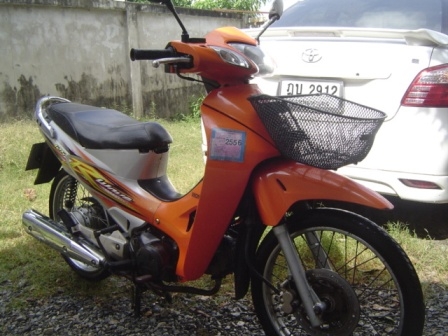 Honda Wave 125 U-box กุญแจใหญ่เครื่องเดิมดีมากๆ ทะเบียนภาษีไม่ขาด