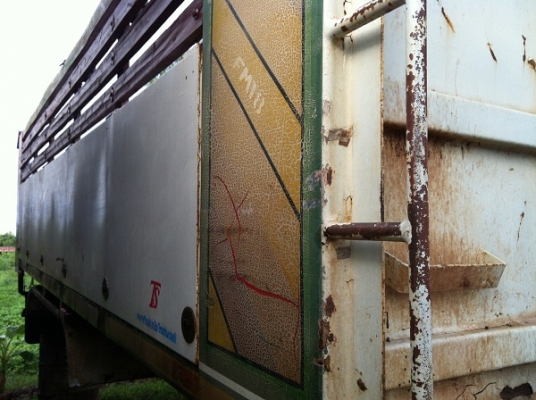 ขายกระบอกดั๊มพ์ 12 ตันพร้อมกระบะเหล็กยาว 6 เมตร