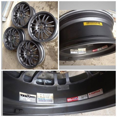 เเม็กมือสอง RE30 ขอบ17 4/100 กว้าง7 สภาพเดิมๆ