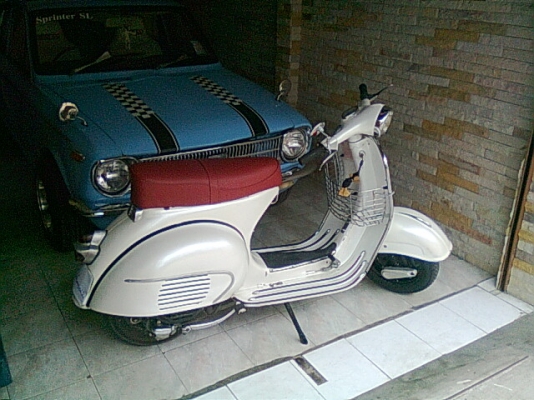 ขาย vespa คับราคาถูกๆ No Book สภาพพร้อมใช้..ขี่กลับได้เลย