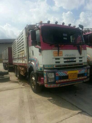 ขายรถสิบล้อ ISUZU DECA FXZ 360 พ่วงแม่ลูกคอกเกษตร ไม่ดั้มรถสวย ปี53