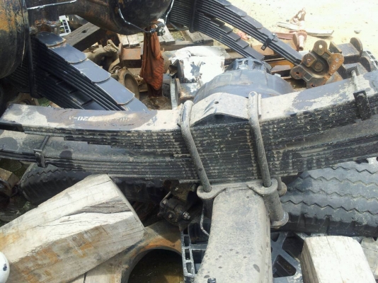 เสื้อเพลา+ชุดแหนบ ถอดจาก Mega FC175 ป้ายแดงไม่เคยบรรทุก