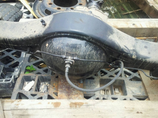 เสื้อเพลา+ชุดแหนบ ถอดจาก Mega FC175 ป้ายแดงไม่เคยบรรทุก