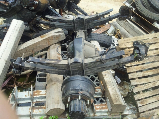 เสื้อเพลา+ชุดแหนบ ถอดจาก Mega FC175 ป้ายแดงไม่เคยบรรทุก