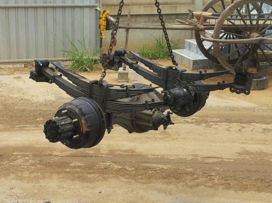 เสื้อเพลา+ชุดแหนบ ถอดจาก Mega FC175 ป้ายแดงไม่เคยบรรทุก