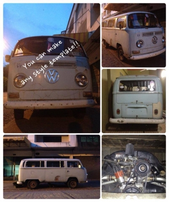 ขายโฟล์คตู้ แตงโม ไฟเลี้ยวล่าง ปี70