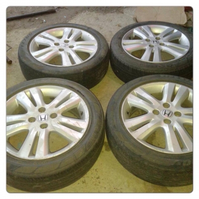 ขายล้อแม็กซ์เดิม16 Top Jazz แถมยาง ราคา 4,900 บ.ราคาถูก