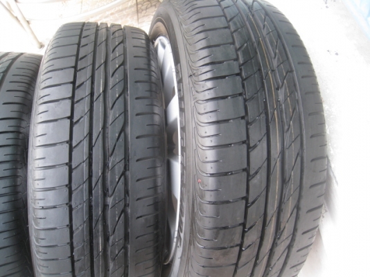 ขายล้อแม็ก Suzuki swift ป้ายแดง 16"x6" et45 4รู100 + ยางปี0513 สนใจติดต่อเล็กคลองสามครับ (081-3747940)