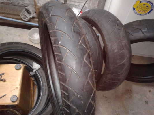 ยางMETZELER  130/70/18 ปี2010