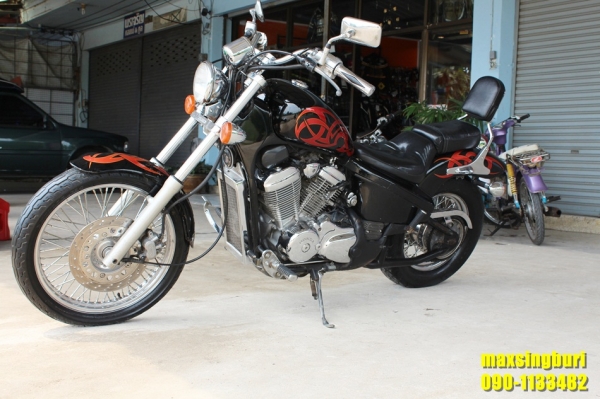 แม็กสิงห์บุรี//HONDA STEED 400 ปี95 สภาพสวย เครื่องดี ทะเบียนแท้โอนขนส่ง 99000 ด่วน