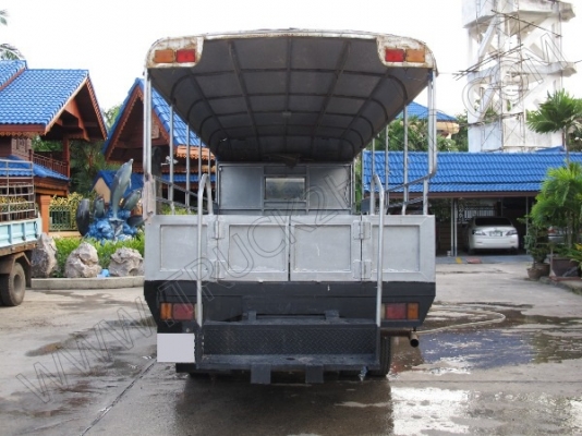 รถสองแถวHINO  รุ่น KM779 ช่วงยาว ขนาด 117 แรงม้า เอกสารพร้อมโอน