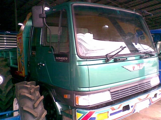 ขาย6ล้อฮีโน่GD ดั๊มต่อใหม่ เครื่องยนต์ HO7C ช่วงล่างใหญ่น็อตล้อ 8 ตัว